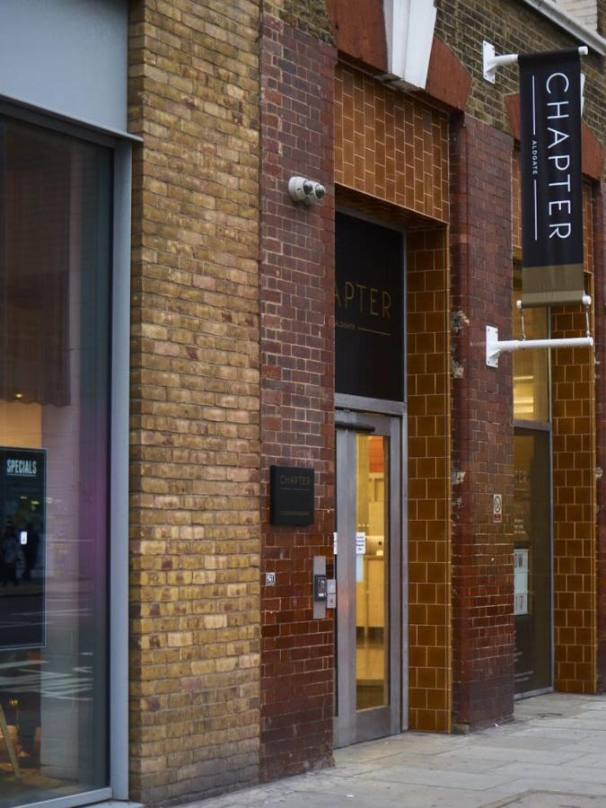 Chapter Aldgate Londres Exterior foto